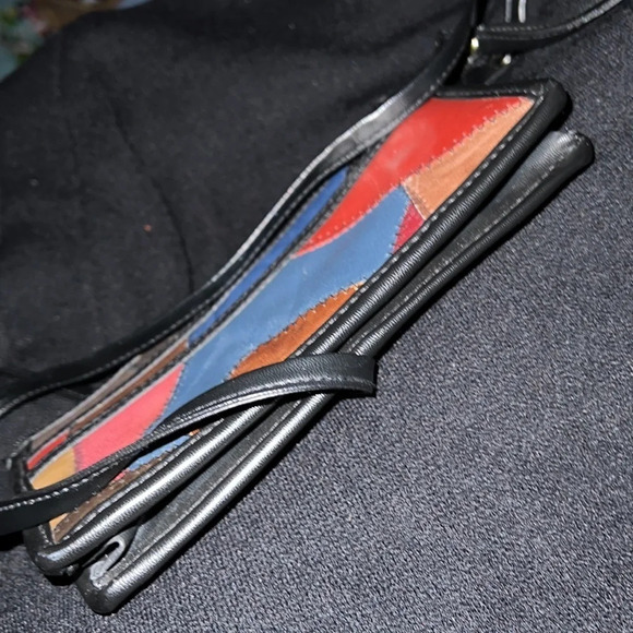 Vintage Patchwork Leather Crossbody Bag - Picture 11 of 13